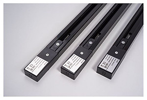 Combo 3 đèn rọi ray 7W + 1 ray 1 mét vỏ đen KX500 loại chuẩn