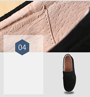 Giày thể thao nữ đế êm nhẹ, thoáng khí đế cao su đúc, chống trơn trượt hạn chế mòn  – GNU2081