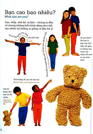 Sách Lớp Học Vui Về Kích Thước - Sizes