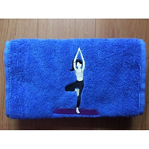 Khăn lau mồ hôi tập Yoga,Khăn cotton thể thao lau siêu  thấm mồ hôi (ảnh và video thực tế)