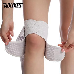 Đai bảo vệ đầu gối chạy bộ AOLIKES A-7901 mỏng nhẹ thoáng khí Knee Support Braces