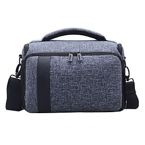 Túi đựng máy ảnh DSLR Canon, Nikon, Sony (Xám)