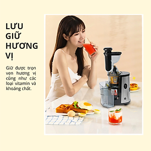 Máy Ép Trái Cây Mishio MK313 motor đồng máy nặng 5.2Kg - Hàng Chính Hãng