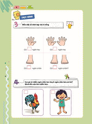 Sách POMath - Toán Tư Duy Cho Trẻ Em 4-6 Tuổi (Tập 5)