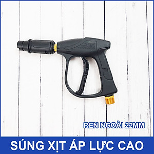 Súng xịt áp lực cao mỏ vịt ren ngoài 22mm dài 27cm Smartpumps