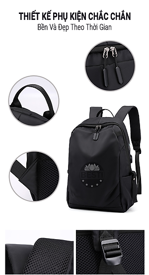 Balo Nam Chống Thấm Nước, Chống Xước, Chống Trộm, Thoáng Khí  Phong Cách Thời Trang  Besti BTY01 Chất Liệu Vải Cao Cấp Oxford - Hàng Chính Hãng