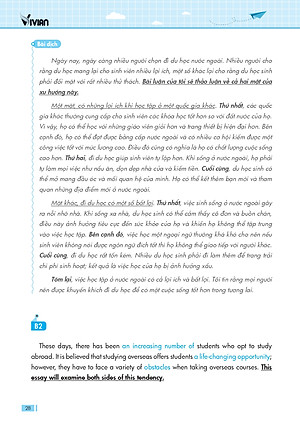 Combo 3 sách luyện thi B2 Vstep: Sách luyện thi B2 Vstep 4 kỹ năng; sách 30 đề thi viết luận tiếng Anh B1, B2 Vstep; sách 10 bộ đề thi Đọc hiểu Vstep – ôn thi chứng chỉ tiếng Anh bậc 4 (bằng B2 tiếng Anh) khung năng lực Ngoại ngữ 6 bậc dành cho Việt Nam