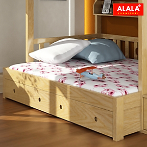 Giường tầng trẻ Em ALALA104 (Trên 1m2, dưới 1m4) - Thương hiệu ALALA