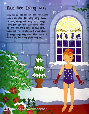 Sách Dán Hình Sáng Tạo Trang Phục Búp Bê - Giáng Sinh Hạnh Phúc