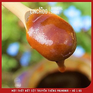 PALMANIA Mật thốt nốt sệt truyền thống 1kg net | 1 sao Great Taste Awards 2021 | Nguyên Chất, Tự Nhiên & Vì Sức Khỏe | Đặc sản An Giang | Hũ nhựa PET