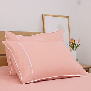 Vỏ Gối Nằm Chần bông K-Bedding by Everon KNTS và KNSS chất Ice-soft 45x65cm thoáng mát, kháng khuẩn (1 cặp)