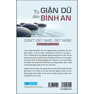 Sách Từ Giận Dữ Đến Bình An (Tái Bản)