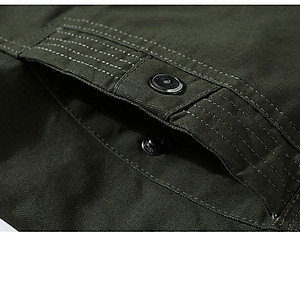 Áo Khoác Nam Cách Nhiệt Vải Kaki Cao Cấp US ARMY U559, Áo Khoác Kaki Lính Lót Bông Cừu Siêu Ấm Phong Cách Cực Ngầu  -HÀNG CHÍNH HÃNG 