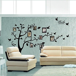 Decal dán tường Cây treo ảnh 4 size lớn