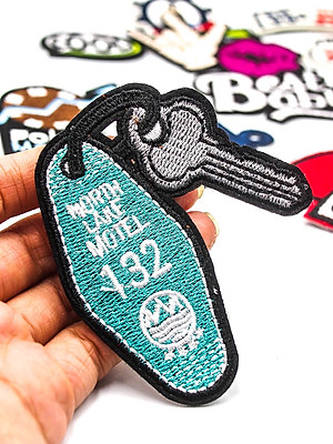 Set 13 Patch vải sticker ủi - Streetstyle 1