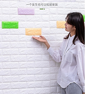 Xốp dán tường giả gạch-3DLoai1
