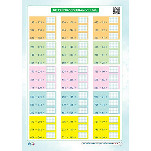 Để Giỏi Toán Con Phải Giỏi Tính 2 - Dành cho học sinh lớp 2 (1 cuốn) - Bản Quyền