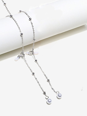 Dây đeo kính thả ngọc trai độc đáo dây đeo khẩu trang sành điệu thời trang