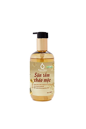 Sữa tắm Thảo mộc Peace Mass (Thuộc nhóm Sản phẩm Lành tính) Chai 300ml