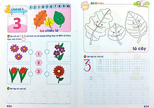 Sách Mai Em Vào Lớp 1 - Vở Bé Làm Quen Với Chữ Số (Dành Cho Trẻ Từ 5 - 6 Tuổi)(Tái Bản)