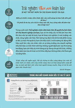 Sách Trải nghiệm nhân viên hoàn hảo: Bí mật thu hút nhân tài cho doanh nghiệp của bạn