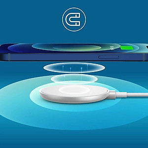 Đế Sạc Không Dây Từ Tính ANKER PowerWave Magnetic Pad 7.5W A2565 - Hàng Chính Hãng