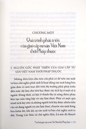 Sách Tìm Hiểu Giai Cấp Tư Sản Việt Nam Thời Pháp Thuộc