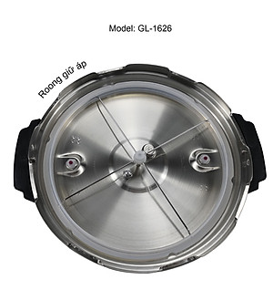 Nồi áp suất Gali GL-1626, dung tích 17lít, Sử dụng hoàn hảo cho các nhà hàng, quán ăn, trường học, hàng chính hãng 100%, bảo hành 24 tháng Gali