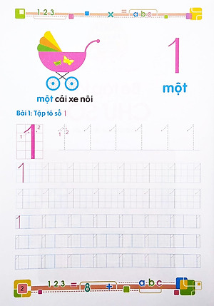 Tủ Sách Cho Bé Vào Lớp 1 - Bé Tập Tô Chữ Số - Dành Cho Bé 4-5 Tuổi (Tái Bản 2022)