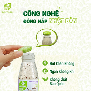 Nước Yến Đông Trùng Hạ Thảo Green Bird Tăng Cường Sức Khỏe Chai 185ml