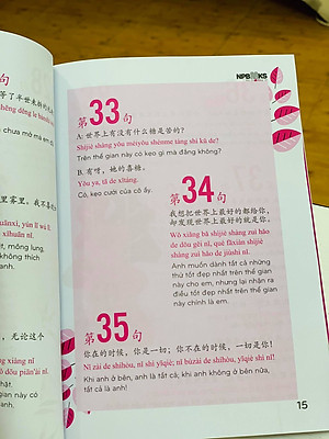 Bí kíp "Thả thính" (song ngữ Trung - Việt có Pinyin) + DVD và link quà tặng