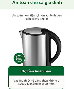 Bình Đun Siêu Tốc Philips HD9316 (1.7L) - Hàng chính hãng