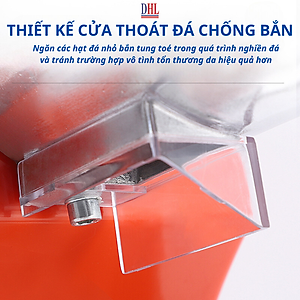 Máy xay đá tuyết, Máy bào đá 8 lưỡi, 2 nắp cao cấp Mitomo MBD-600 MAX- Hàng chính hãng