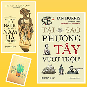 Combo Tại Sao Phương Tây Vượt Trội và Một Chuyến Du Hành Đến Xứ Nam Hà  ( Tặng Kèm Sổ Tay Xương Rồng)
