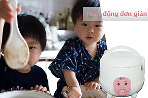 Nồi Cơm Điện Midea CM06SA (0.6 Lít) - Hàng Chính Hãng