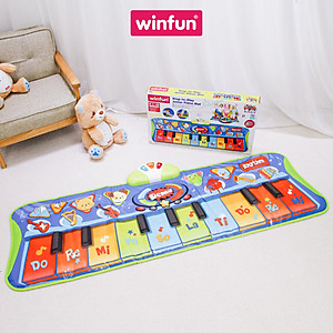 Thảm đàn Size lớn cho bé 130*48cm - nhảy cùng nhịp điệu Winfun 2507-NL