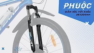 Xe đạp Tekko thể thao R250 cỡ 26 inch - Phù hợp với người cao từ 1m45 trở lên