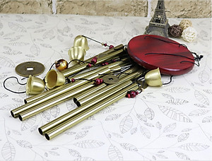 Chuông gió 10 thanh may mắn