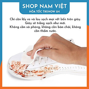 Gói Khăn Ướt Lau Giày, Khăn Vệ Sinh Giày Sneaker (30 Tờ/Gói)