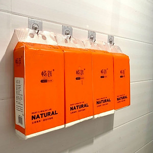 [1 THÙNG 4 BỊCH ] Giấy Vệ Sinh Treo Tường Nội Địa Trung Làm Từ Bột Gỗ Nguyên Sinh An Toàn Sức Khoẻ Siêu Tiện Lợi