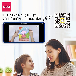 Bút Brush Bút Dạ Màu Marker Chuyên Viết Calligraphy Đầu Mềm Dành Cho Học Sinh Mĩ Thuật Hội Hoạ Deli - Tô Vẽ Truyện Tranh Manga Anime - HM555