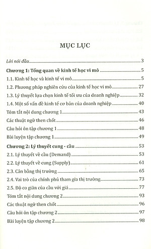 Giáo Trình Kinh Tế Vi Mô - TS. Vũ Trọng Phong & TS. Trần Thị Hòa - (bìa mềm)