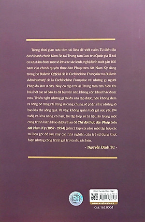 Sách Chế Độ Thực Dân Pháp Trên Đất Nam Kỳ - Tập 2 (1859 - 1954)