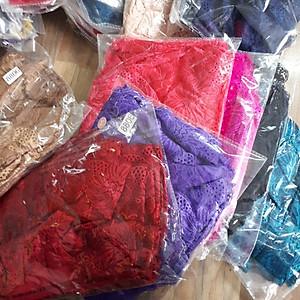 Combo 10 quần lót ren đùi hoa 