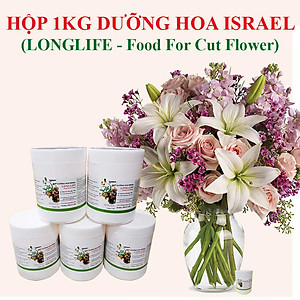 Shop Hoa Bảo Quản Hoa Cắm Lẵng, Hoa Cắm Xốp lâu tàn và hạn chế thay hoa định kỳ bằng Bột Dinh Dưỡng Hoa nhập khẩu Israel hiệu Longlife SG Của Israel (Thùng 5KG Bột Dưỡng Hoa Israel)