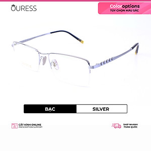 Gọng kính titanium thời trang nam siêu nhẹ siêu bền OURESS sw10002