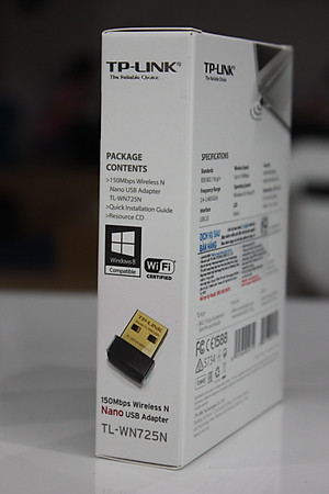 Bộ Chuyển Đổi USB Wifi Nano TP-Link TL-WN725N Chuẩn N 150Mbps - Hàng Chính Hãng
