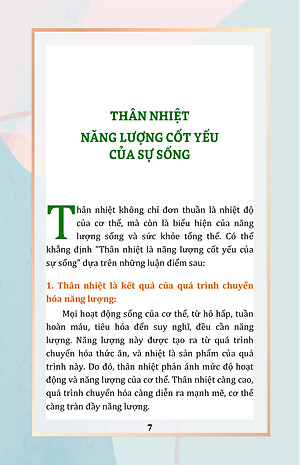 Thân Nhiệt Năng Lượng Cốt Yếu Của Sự Sống - Nguyễn Vân Nam, Nguyễn Thị Bích Hồng