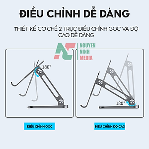 Giá Đỡ  Dành Cho Điện Thoại, iPad XUNDD XDHO - 006 Hợp Kim Nhôm Cao Cấp, Có Thể Gấp Gọn - Hàng Chính Hãng