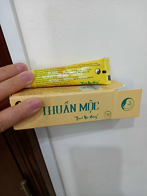 Kem bôi da Thuần Mộc giảm mẩn ngứa (mẫu mới) - Tặng Kèm 1 Gói Trà Túi Lọc Wonmom